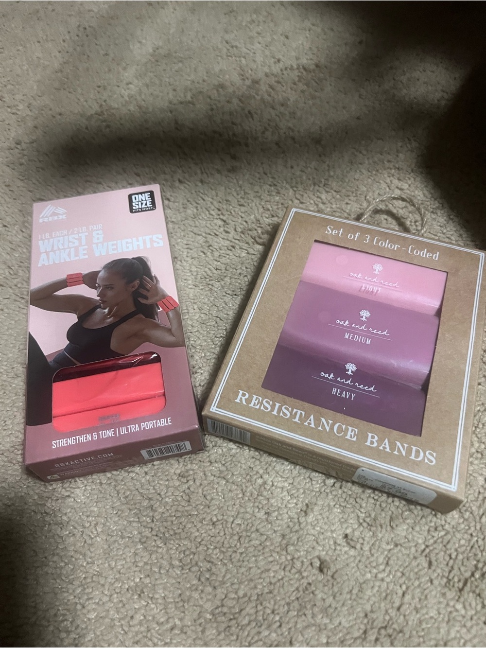 Pink Resistance Bands Set -